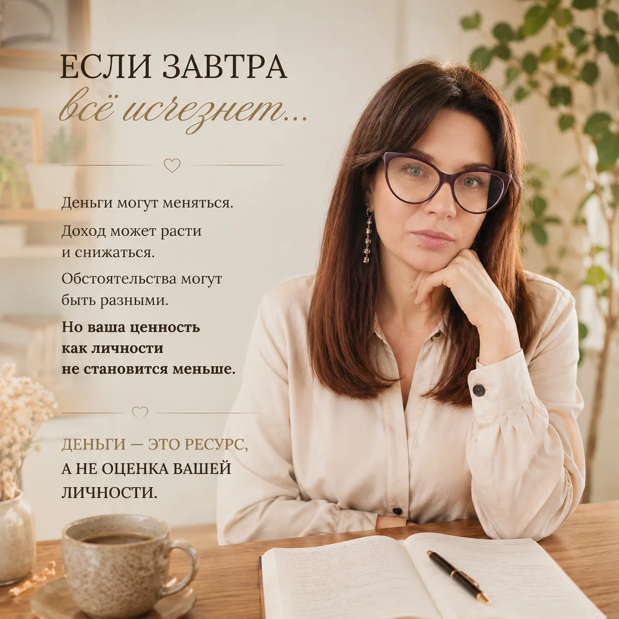 Если завтра всё исчезнет…

Представьте всего на минуту.

Завтра вы просыпаетесь и узнаёте, что потер