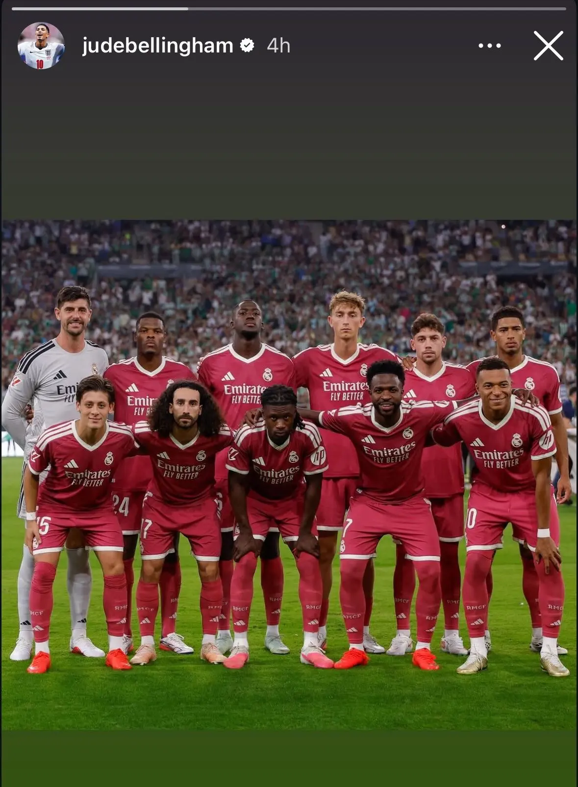 📲 Джуд Беллингем в IG