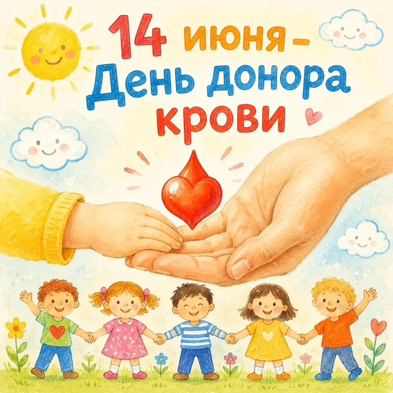 🩸 14 июня – Всемирный день донора крови

Этот день – отличный повод сказать огромное спасибо всем, 