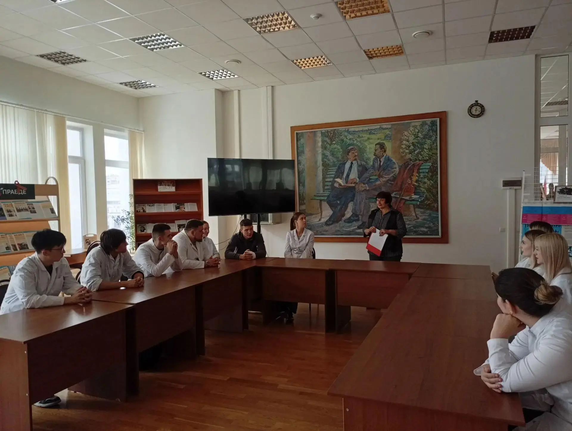 Сегодня студенты Тамбовского областного медицинского колледжа стали участниками просвет...