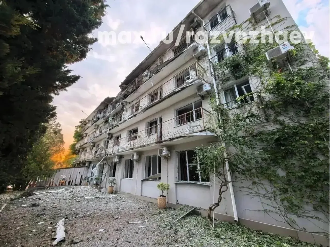 ❗️ Севастополь: взрывная волна повредила детсад и отель