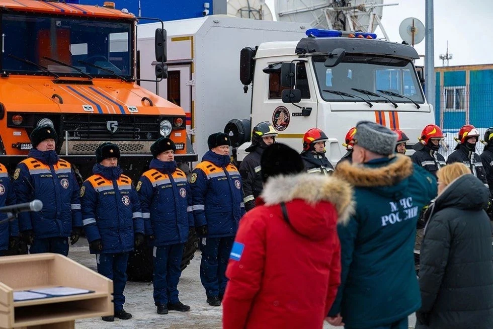 На Карском море открыли Арктический аварийно-спасательный центр.  Среди его основных задач — защита 