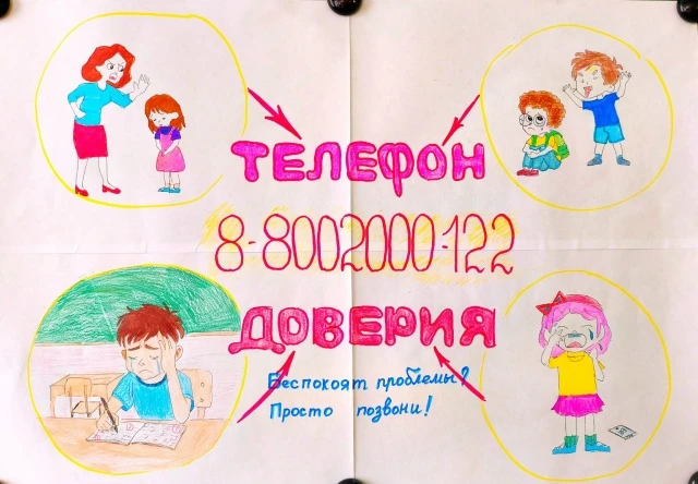 Творчество, которое помогает: участие в конкурсе «Позвонить легко» 🎨📞

Наши ученики не только отли