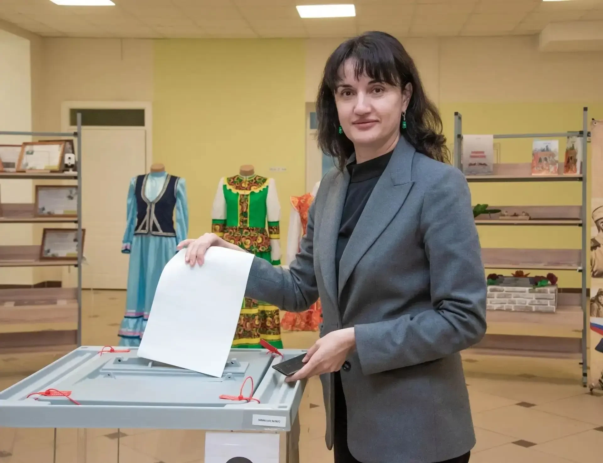 В Туймазах проголосовала управделами администрации района