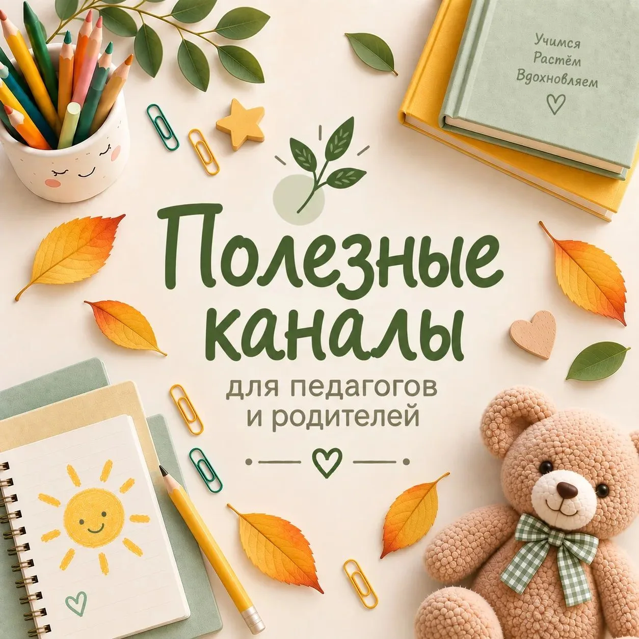 Нужные каналы для педагогов и родителей — всё важное в одной подборке.