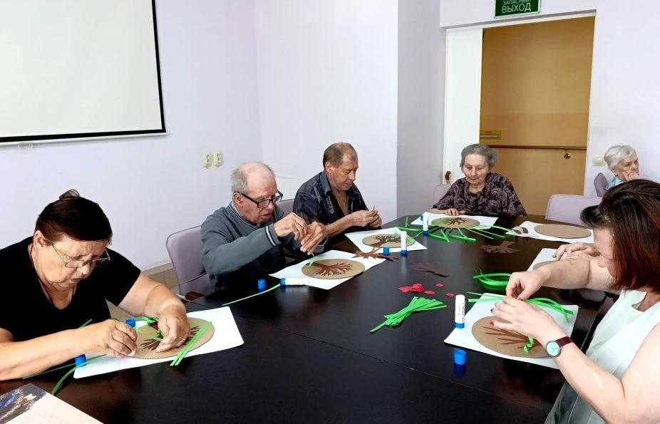 В честь Яблочного Спаса в стационарном отделении (по типу «дом-интернат») прошел праздн...