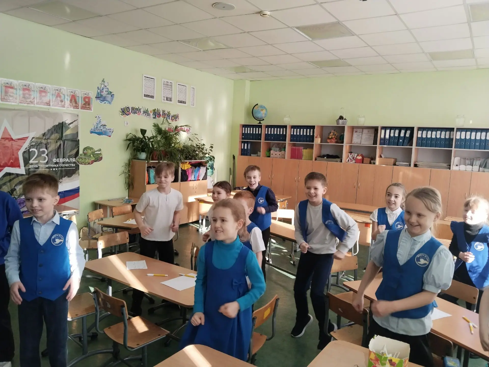 20 февраля в последний день 2 триместра состоялась интеллектуальная командная игра среди начальной ш