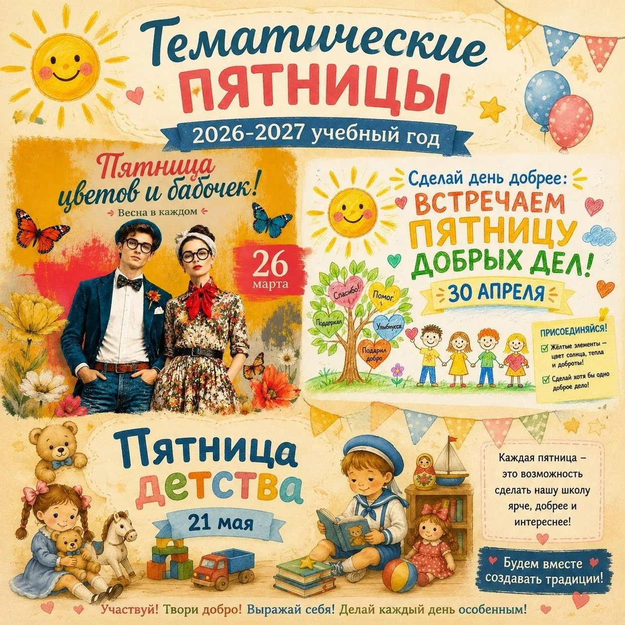 Девять пятниц. Девять поводов забыть, что завтра суббота.