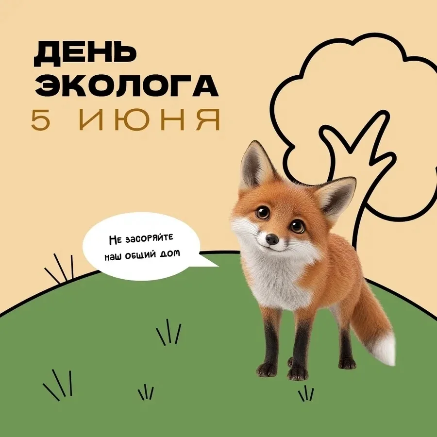 Наша планета — это общий дом 🌱

5 июня отмечают День эколога. Быть защитником природы — это не прос