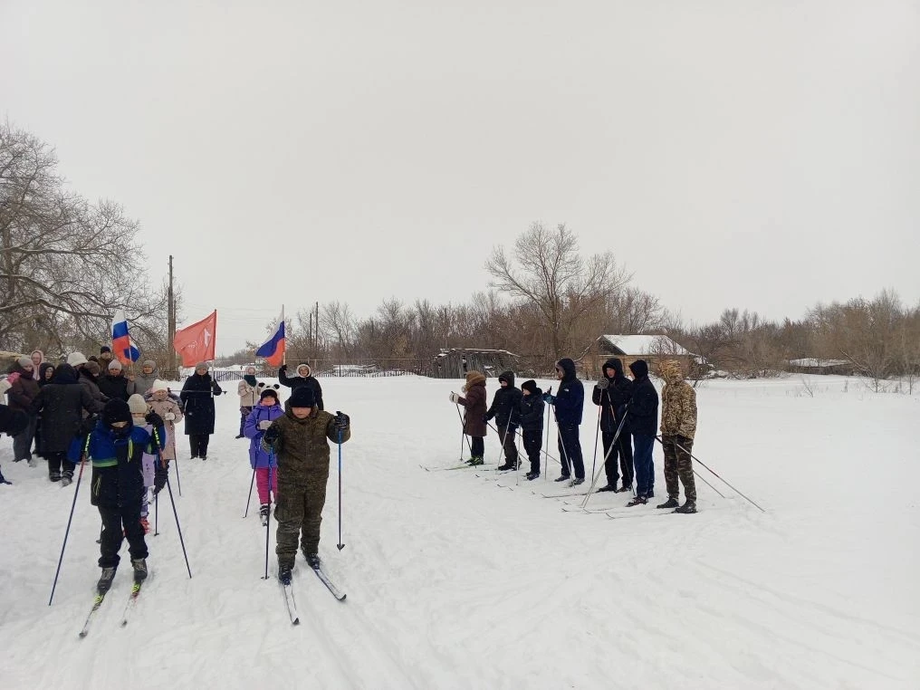 14 февраля 2026 года педагоги,учащиеся школы и родители приняли участие в «Лыжне России...