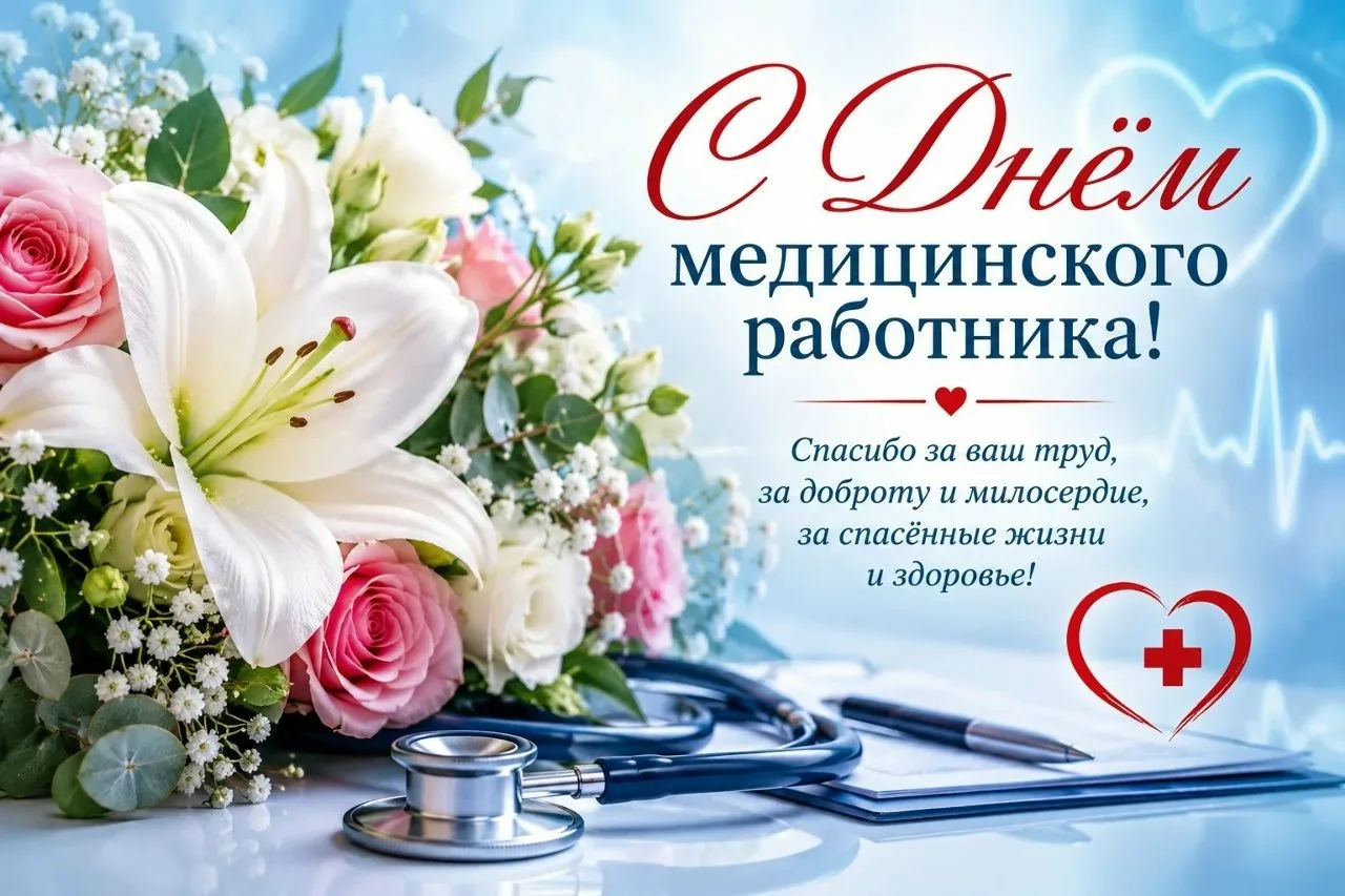 Дорогая Ольга Петровна!
От всего сердца поздравляем Вас с Днём медицинского работника! 
Сколько раз 