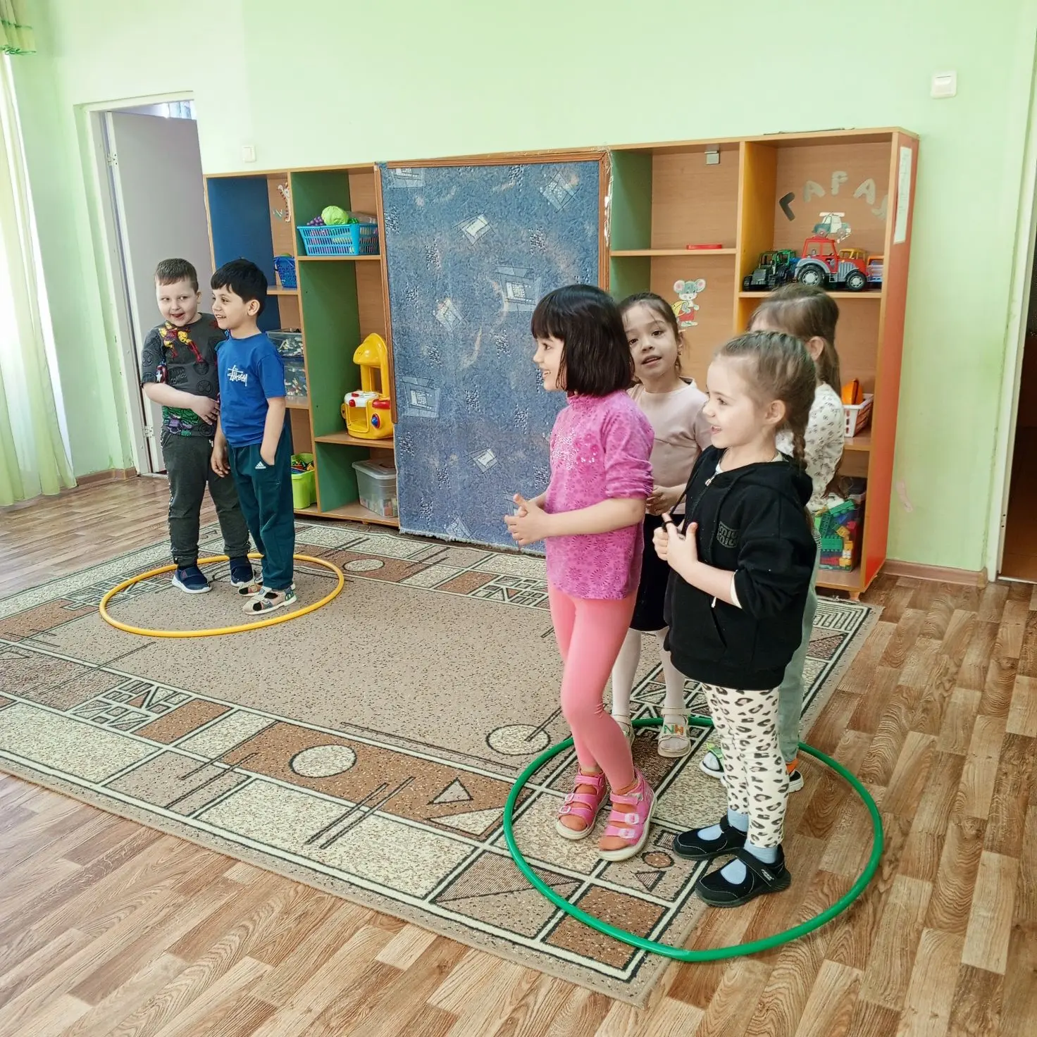Открытое мероприятие в подготовительной группе № 5 "Космическое путешествие"