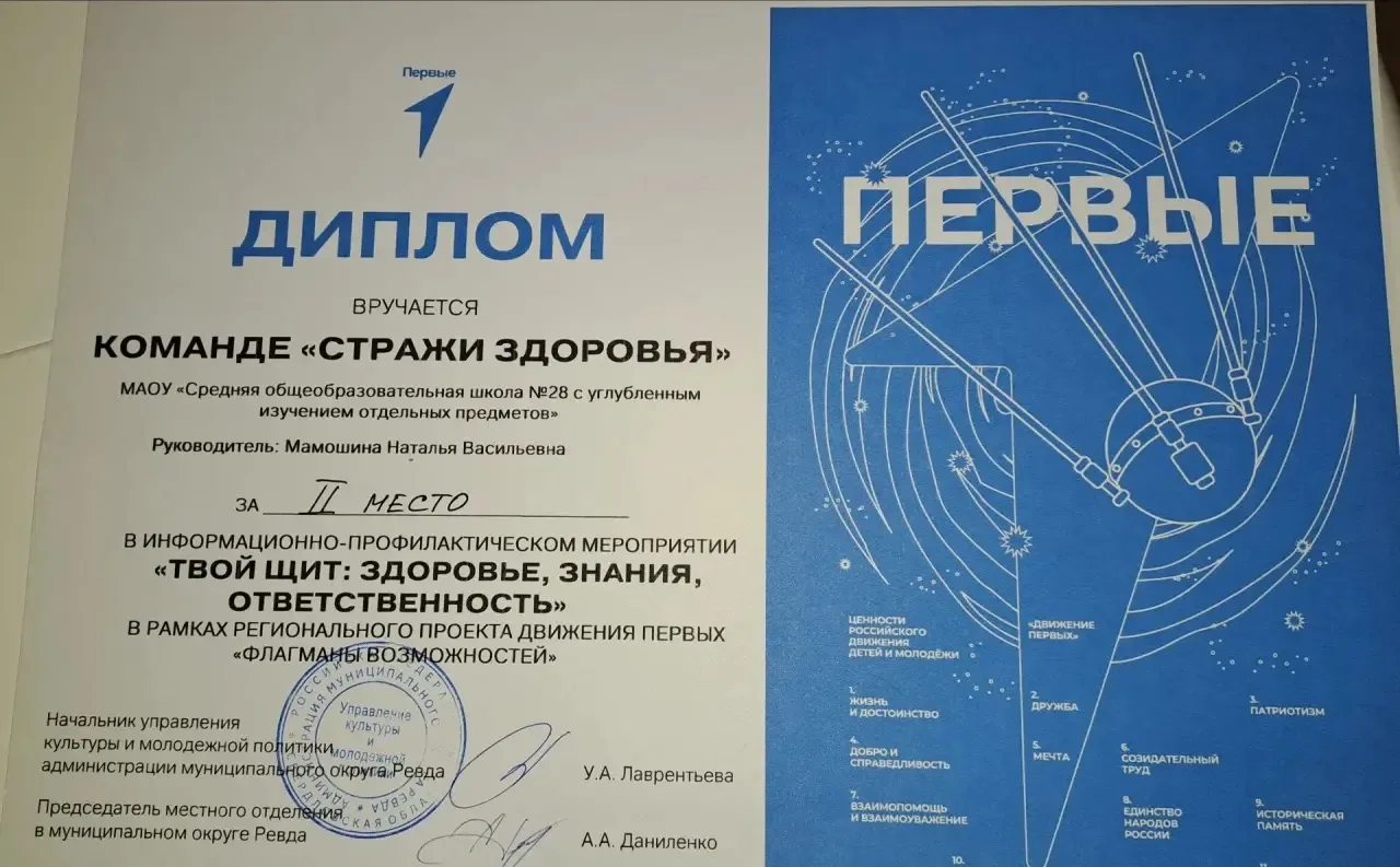 Второе место в интеллектуальном состязании ✨  📌В рамках регионального проекта «Флагманы возможностей