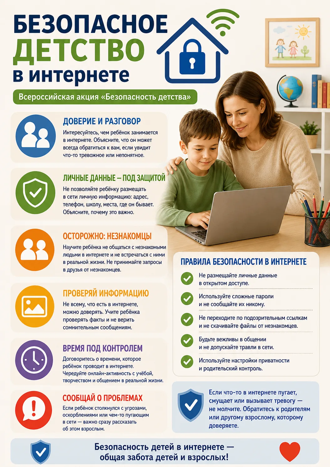 💻 Безопасное детство начинается с безопасного интернета