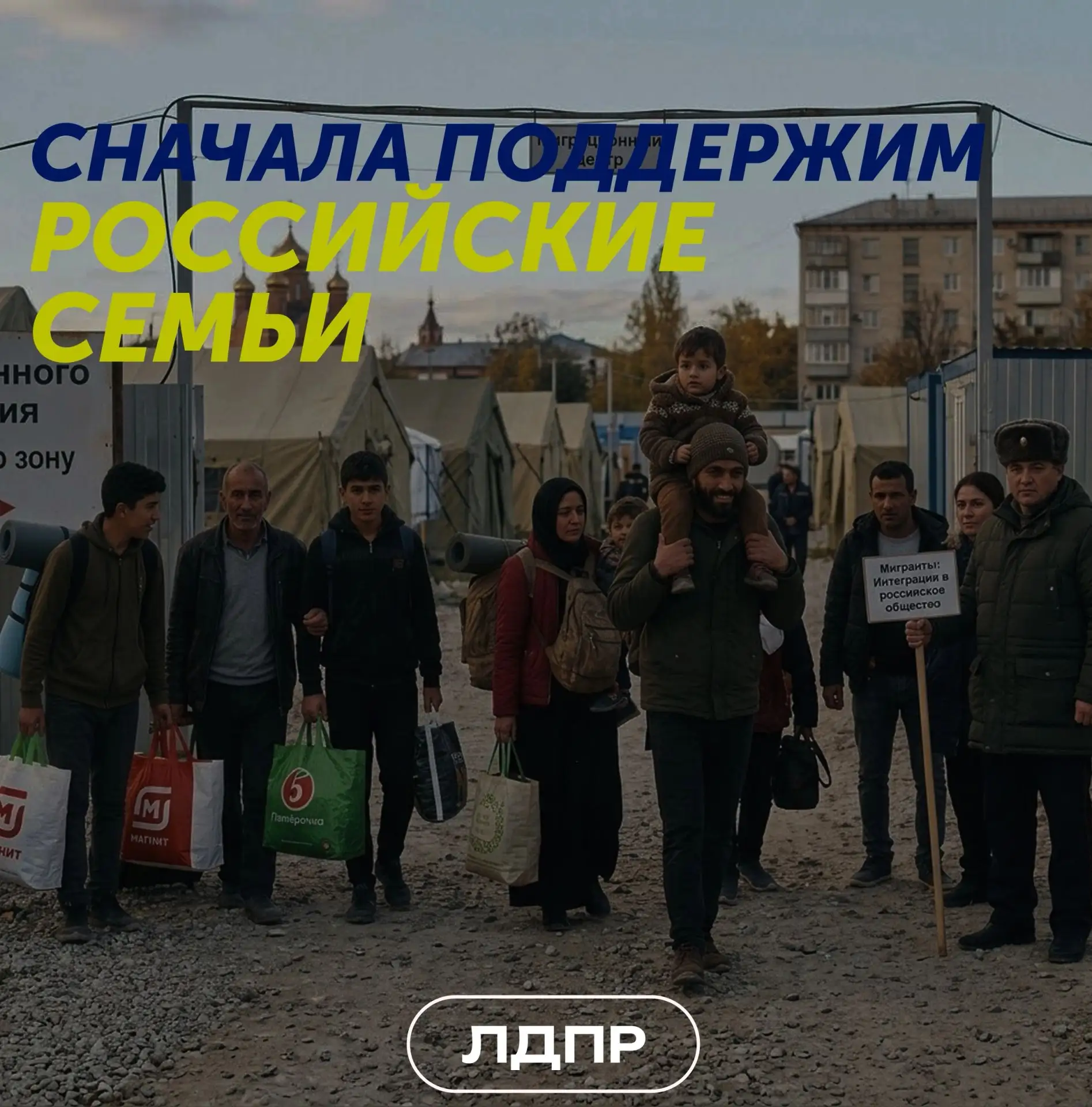📍ЛДПР представила программу регулирования миграционной политики