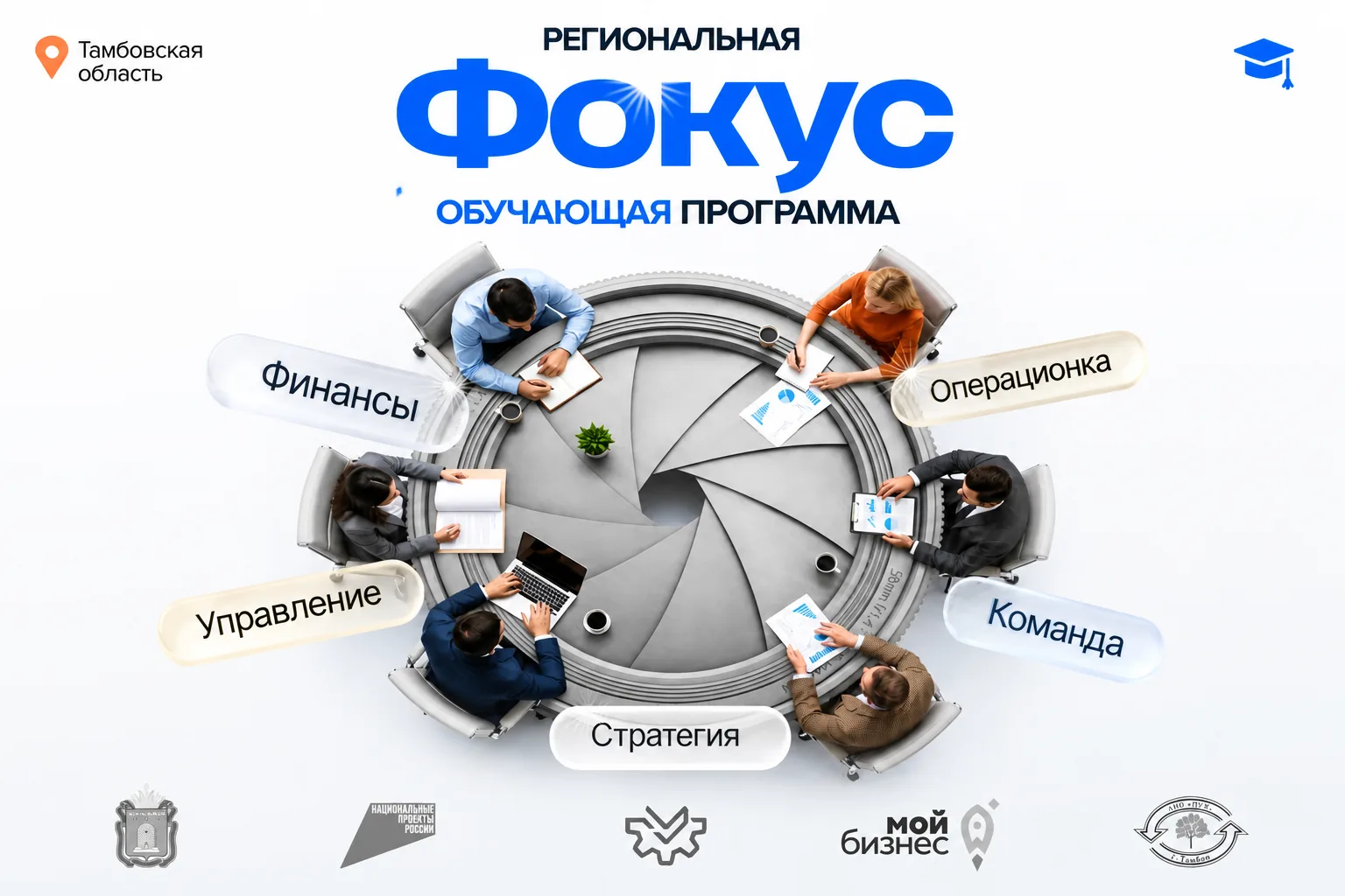 📈 Правительство Тамбовской области запускает программу развития бизнеса «ФОКУС».