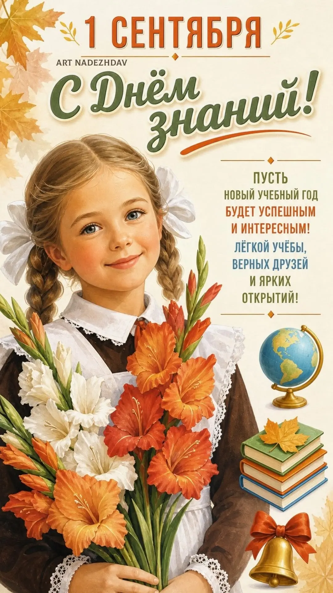 📚 С 1 сентября! С Днём знаний!