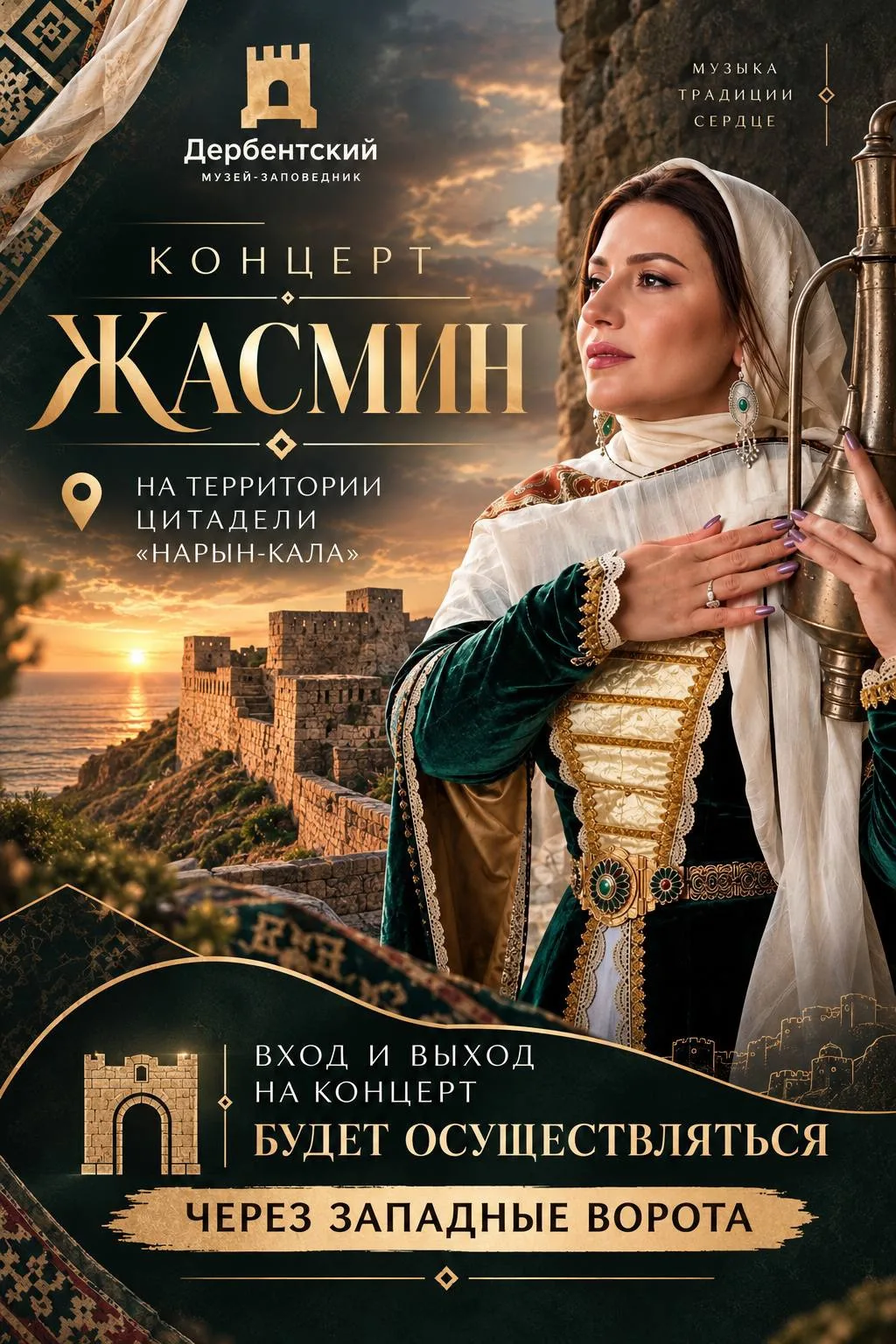 ✨ КОНЦЕРТ ЖАСМИН В ДЕРБЕНТЕ! ✨
