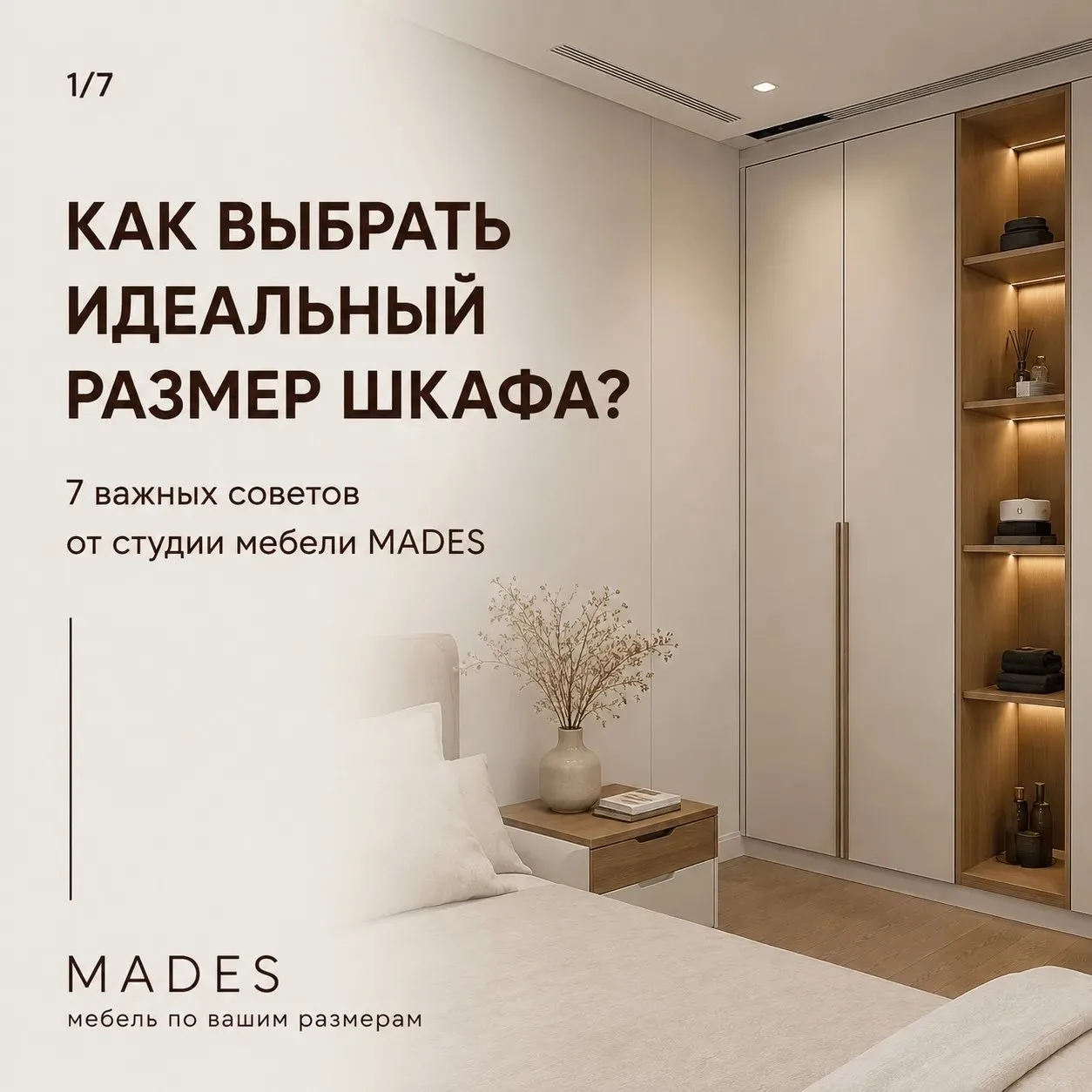 Как выбрать идеальный размер шкафа? 📐