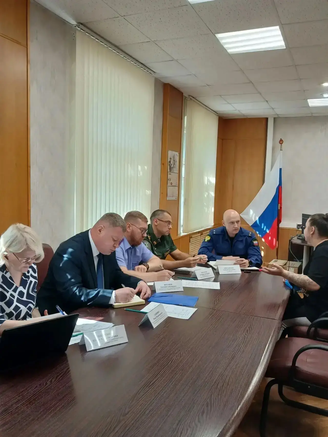 ❗️В прокуратуре города Комсомольска-на-Амуре проведен личный прием военнослужащих и род...