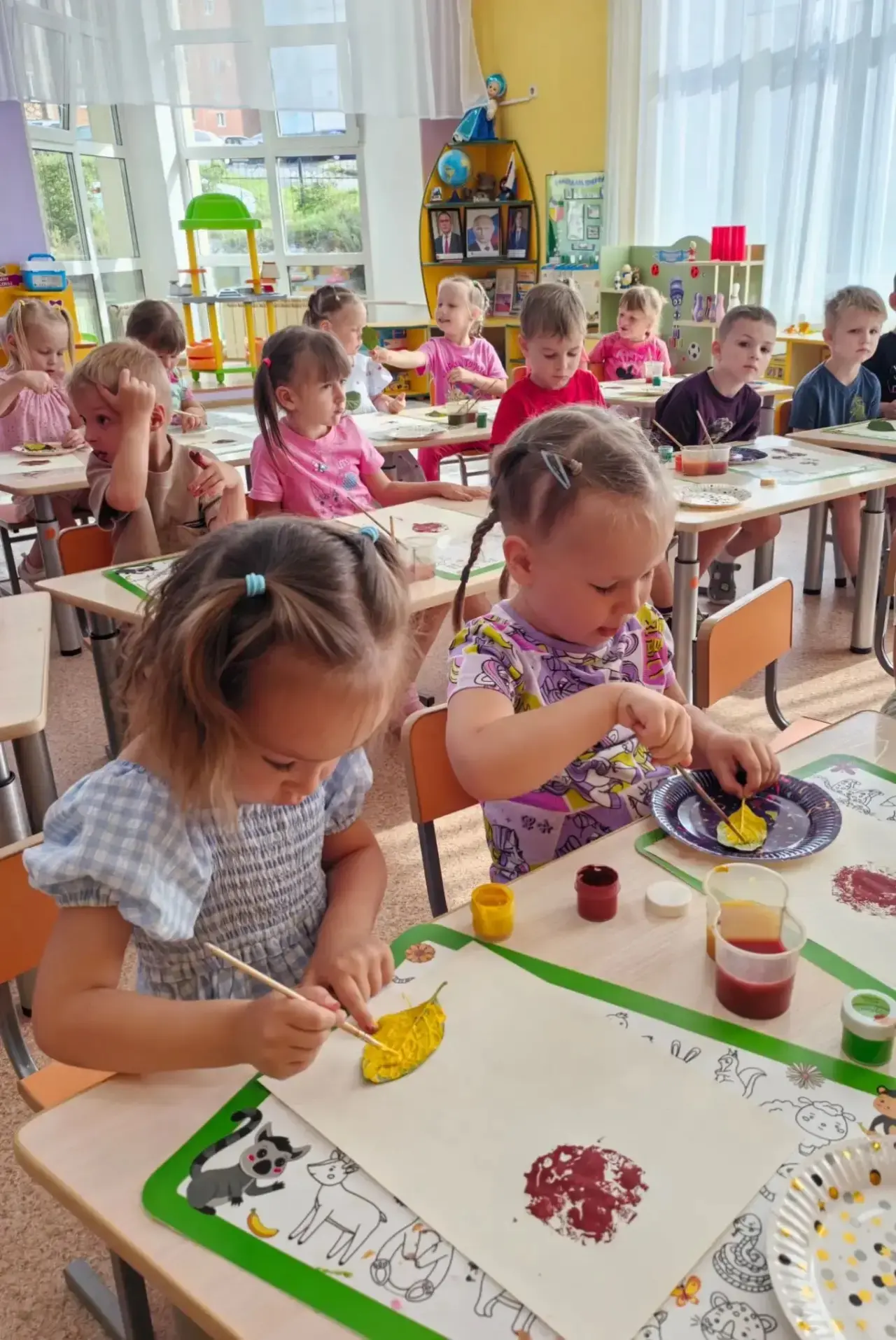 🎨✨ Сегодня в группе «Ландыш» творили настоящее волшебство! 🌻