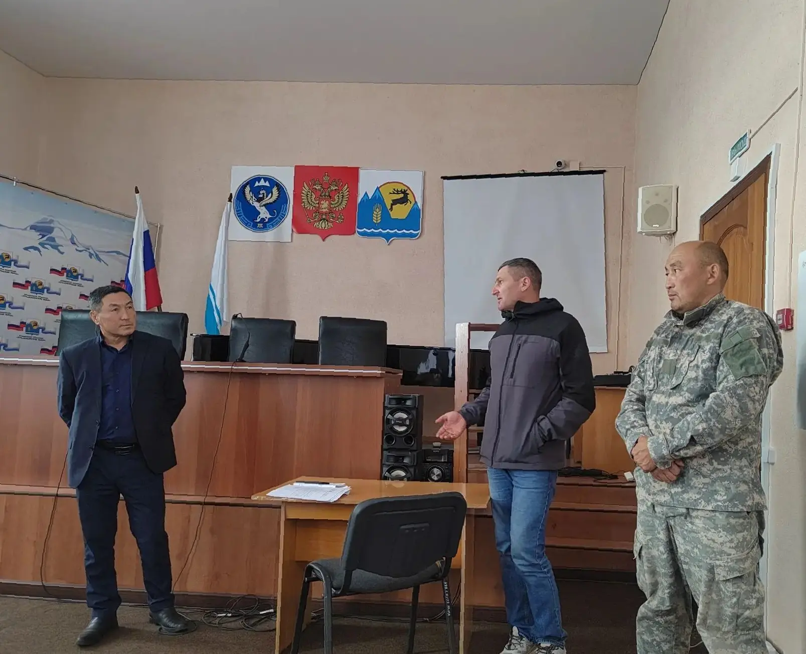 Охотники района, Главы сельских поселений встретились с  представителем Министерства пр...