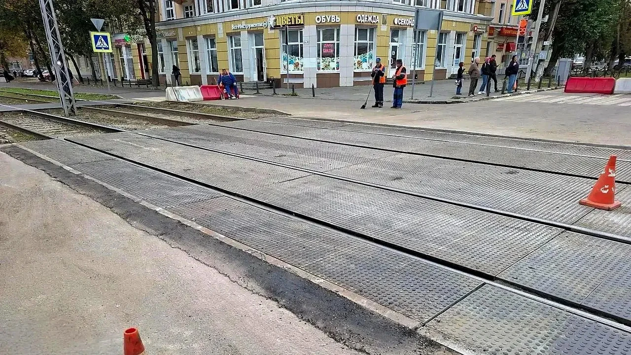 Ремонт переезда в Голутвине досрочно завершён
