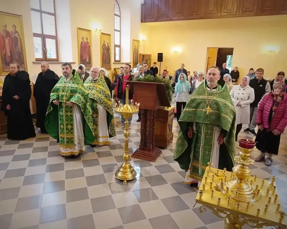 ⛪️В новом храме в Тамбовке прошел первый престольный праздник