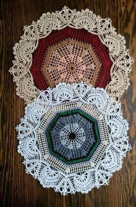 🌺 Интересная салфеточка