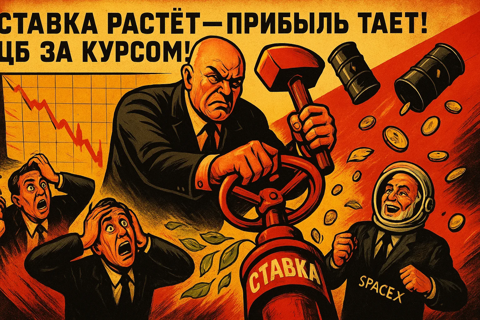 😄 ЦБ снова повысил ставку, чтобы победить инфляцию. Инфляция сказала: «О, спасибо, я как раз хотела