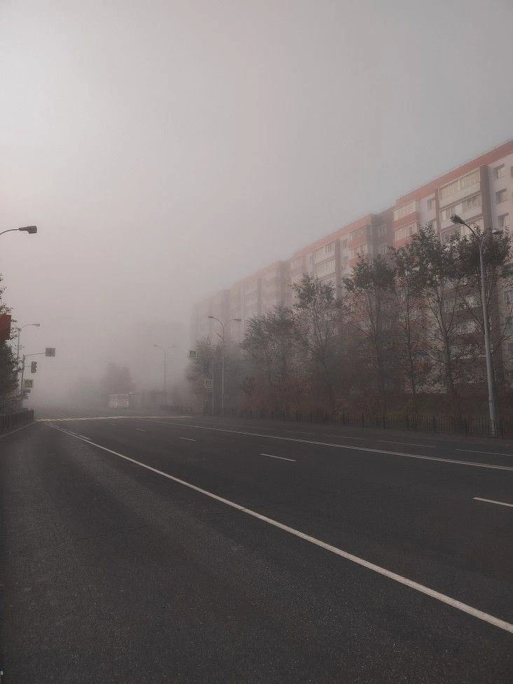 🌫 Туман может застать врасплох в любое время года — утром, вечером или даже днём. Види...