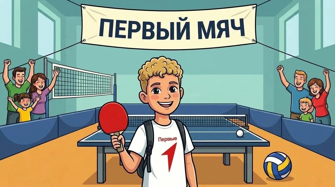 Приглашаем на семейный спортивный турнир «Первый мяч» по волейболу и настольному теннису Дорогие дру
