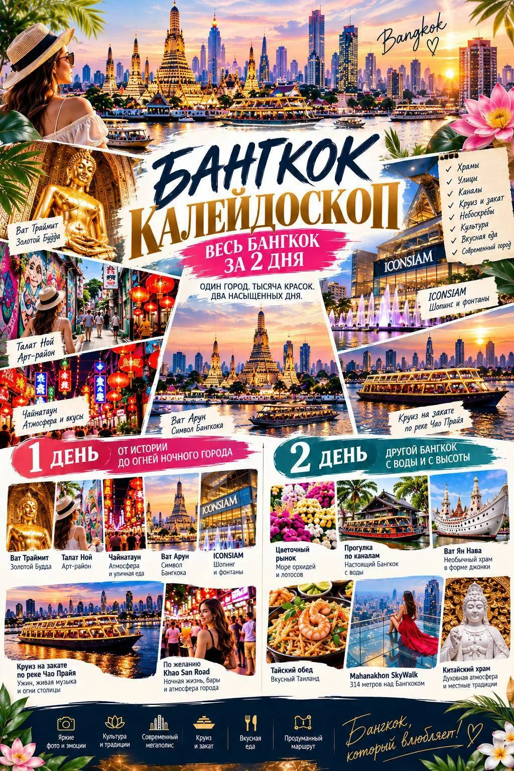 🏙️ БАНГКОК - КАЛЕЙДОСКОП