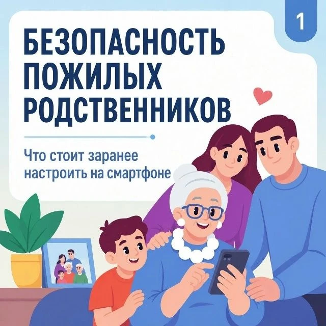 Смартфон пожилого человека: что стоит проверить уже сегодня