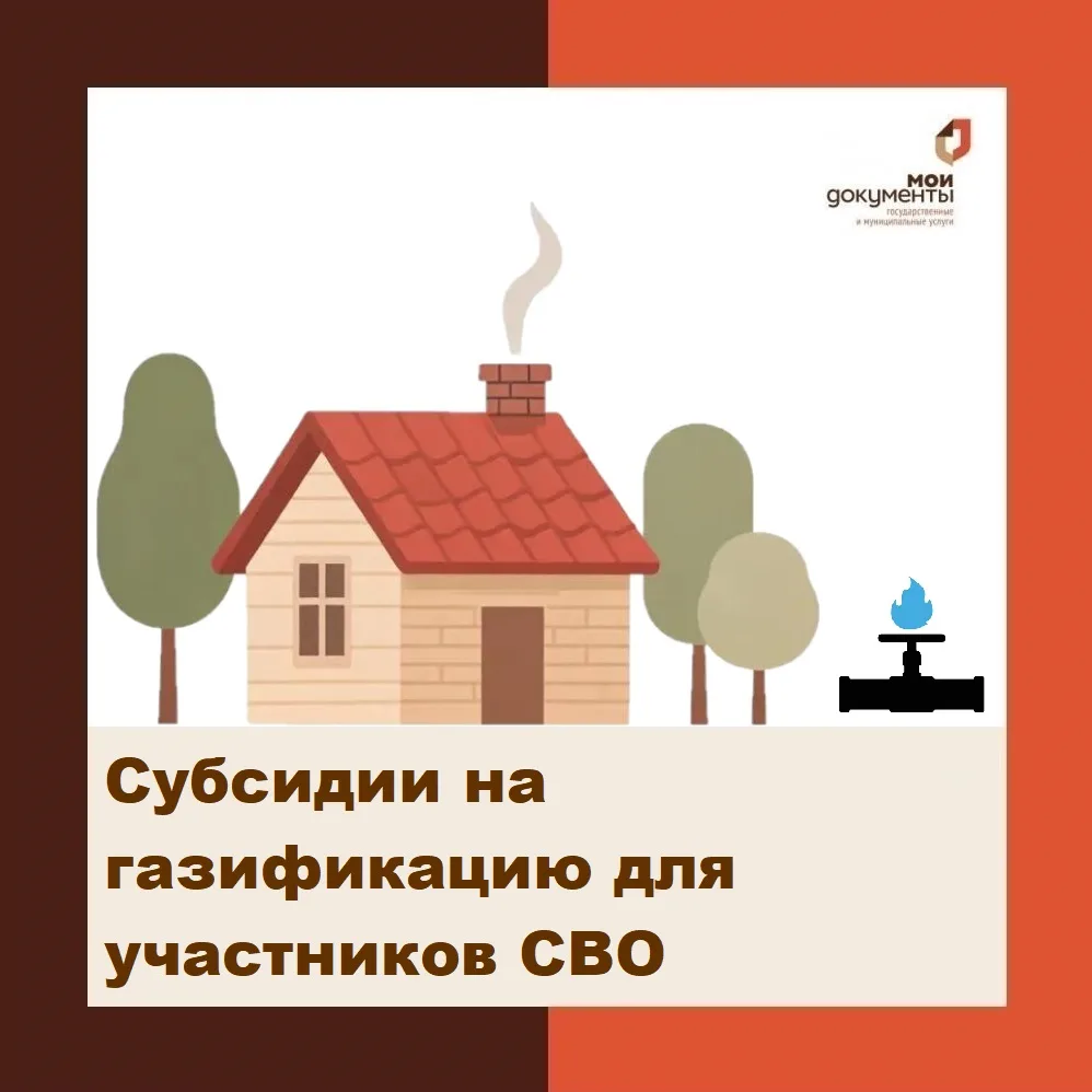 Новая услуга в МФЦ: субсидии на газификацию для участников СВО

В МФЦ города Кузнецка можно оформить