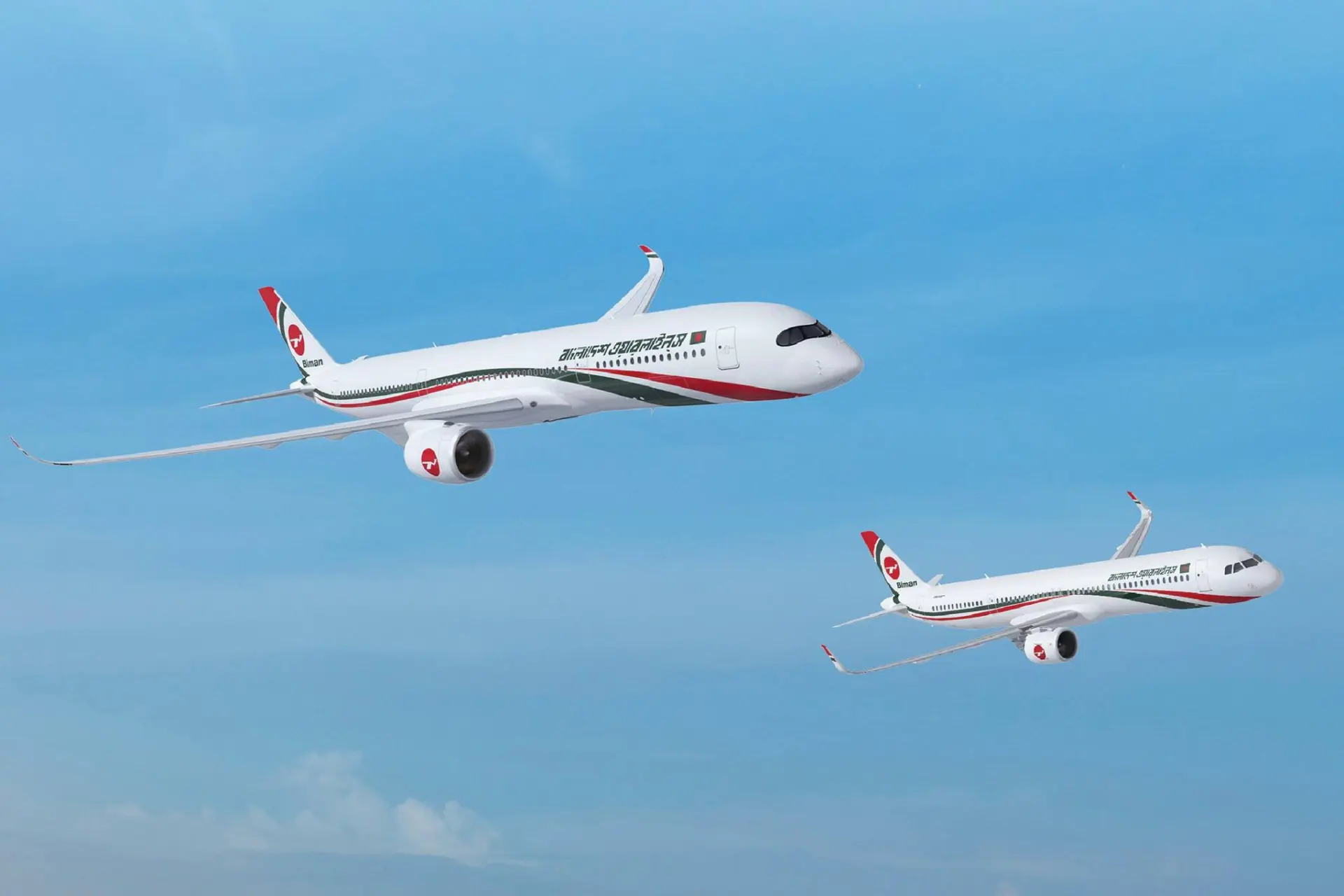 🇧🇩  Biman Bangladesh Airlines заказала 10 самолётов у Airbus