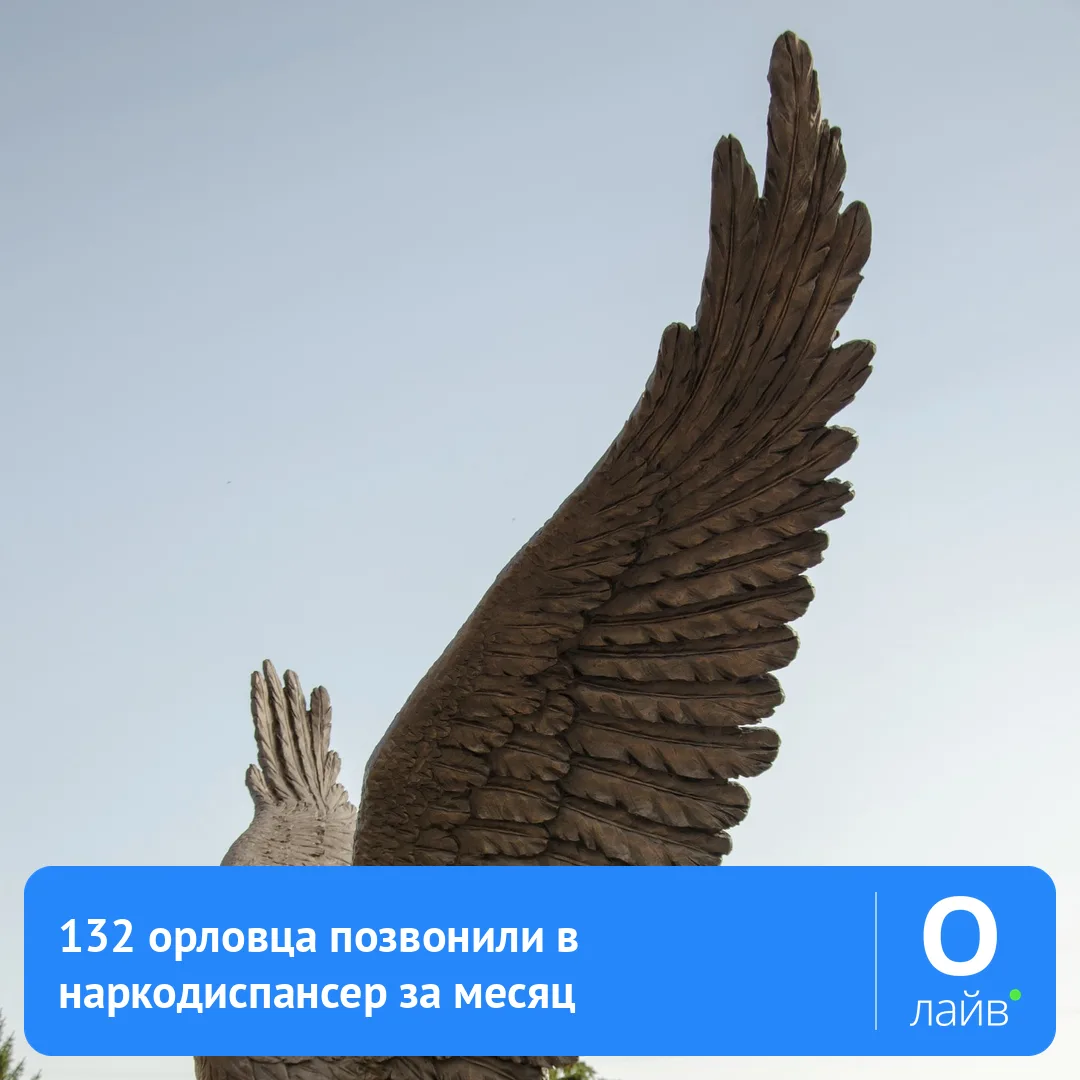 🩺 132 орловца позвонили в наркодиспансер за месяц