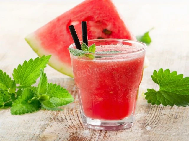 Арбузный смузи для похудения 🍉