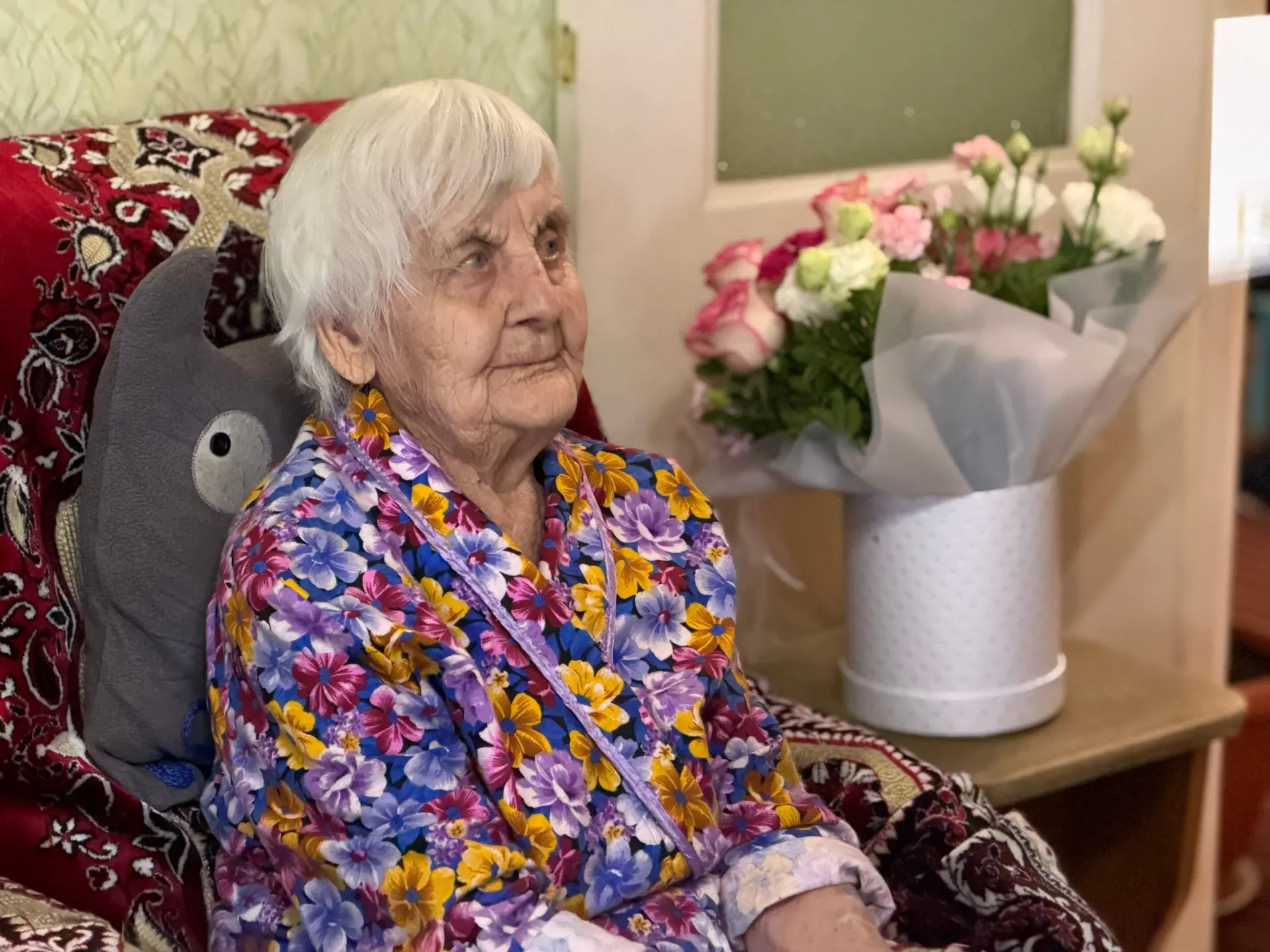 От имени Президента России сегодня поздравили с 99-летием жительницу ЕАО, труженицу тыл...