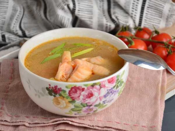 🐟 Уха из брюшек лосося