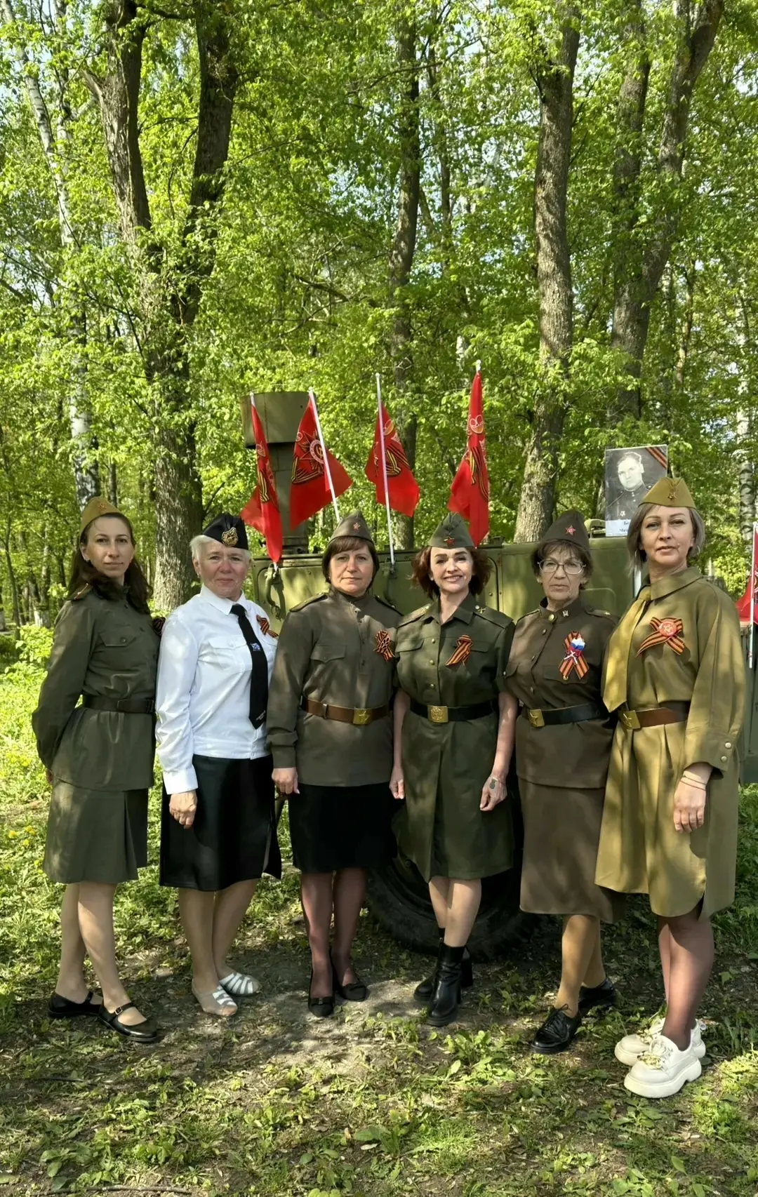 В честь 81-й годовщины Великой Победы в парковой зоне с.  Вадинск развернулась военно-п...