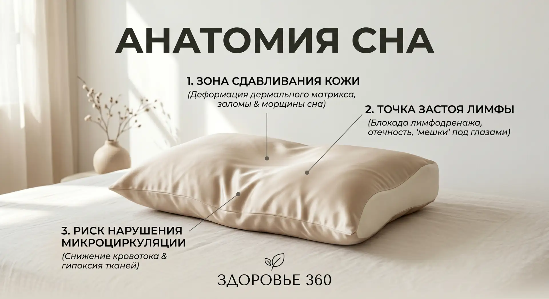 СОН НА ЖИВОТЕ: Почему утренний крем не справляется с морщинами? 🧴🛌