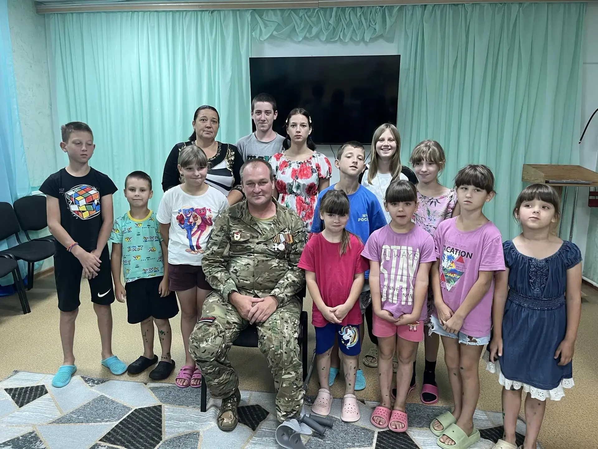 Урок мужества: встреча с героем