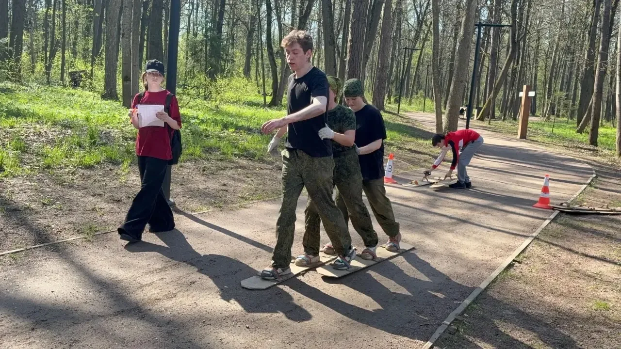 5 мая на подольской земле состоялась II региональная игра "Юнармейский прорыв", в которой приняли уч