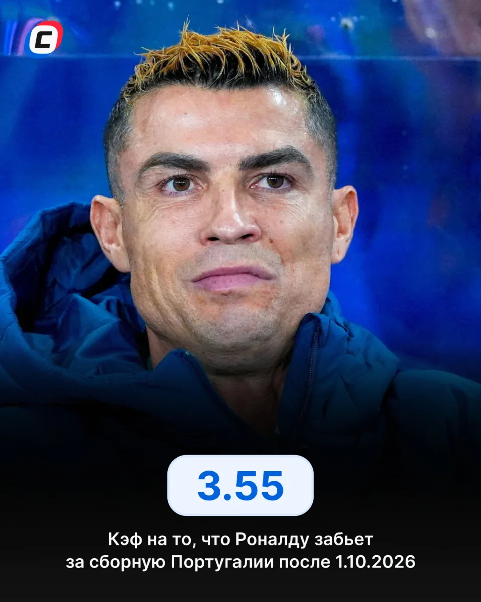 С 28% ВЕРОЯТНОСТЬЮ РОНАЛДУ ЕЩЕ ЗАБЬЕТ ЗА ПОРТУГАЛИЮ 🤯