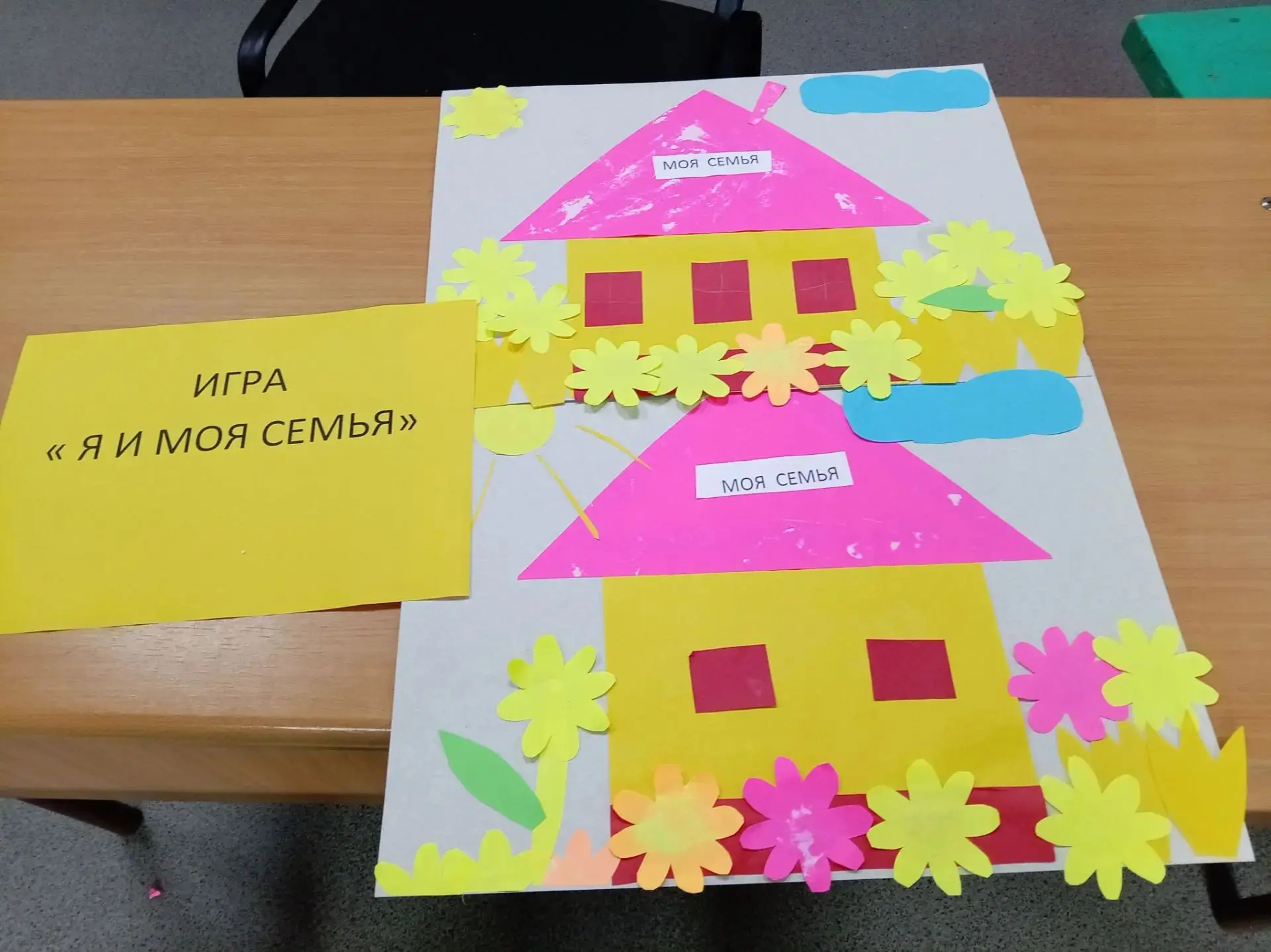 В клубе пос. Солнечный была проведена игра " Я и моя семья".