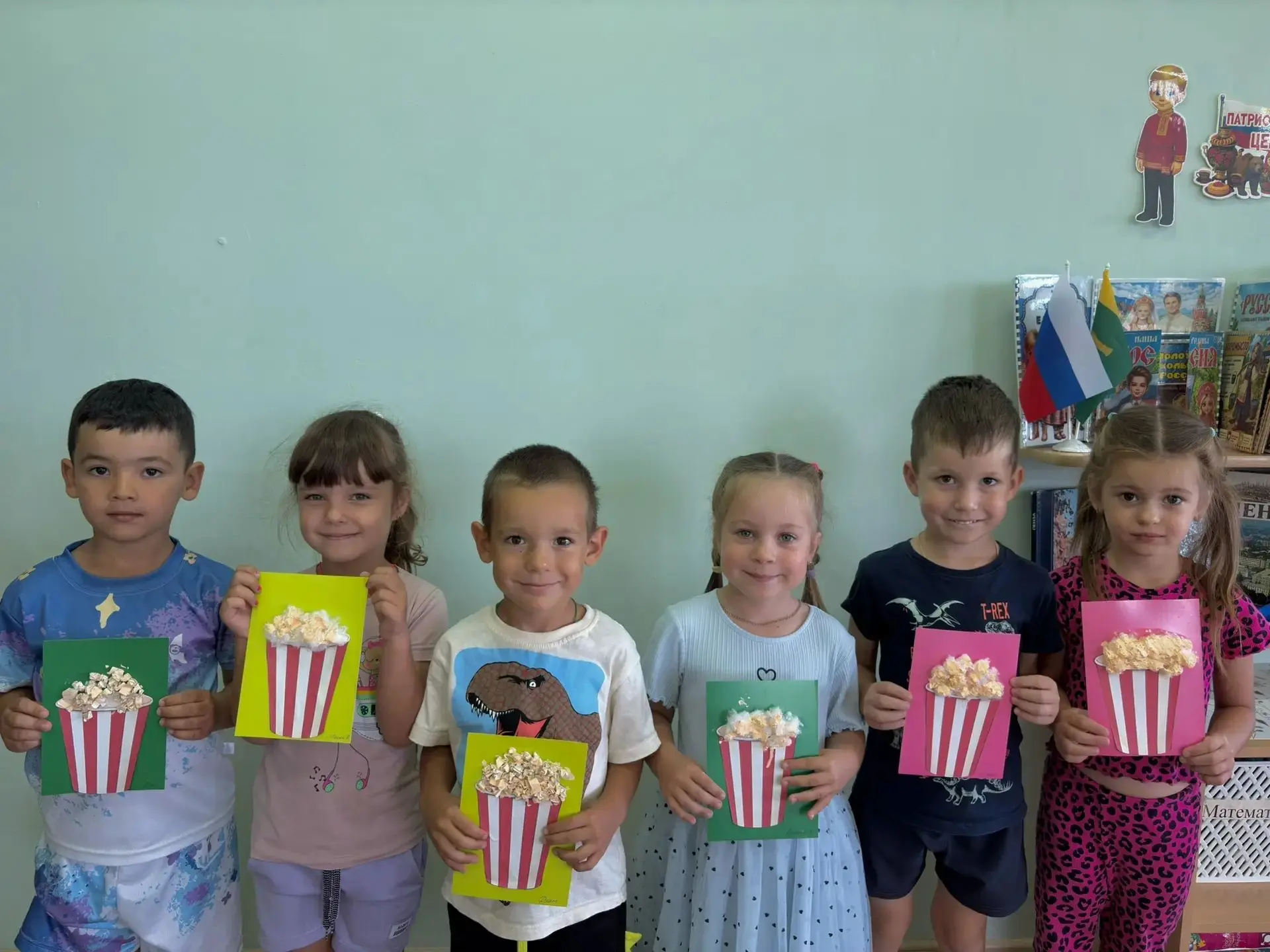 Ребята средней группы №1 окунулись в волшебный мир кинематографа! 🎬🍿