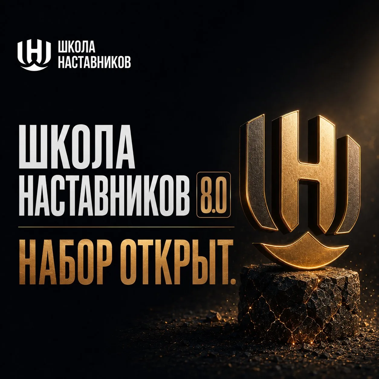 Школа наставников официально открывает набор.