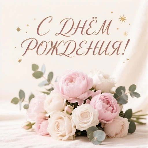 Поздравляем с днём рождения!