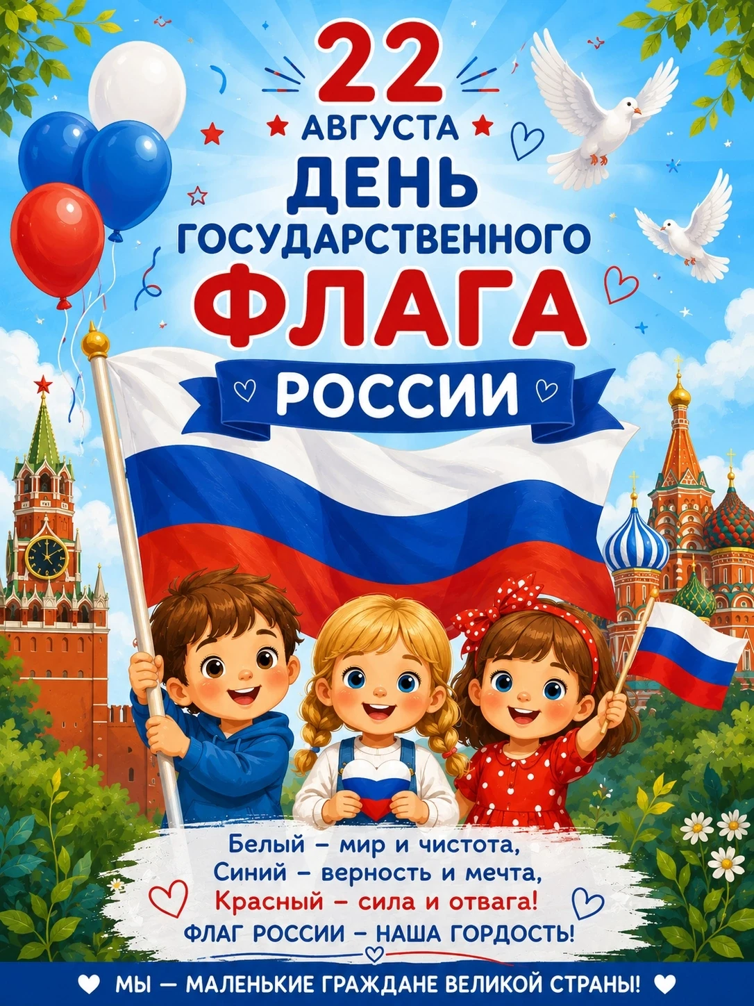 🇷🇺Белый, синий, красный — три цвета, знакомые каждому из нас с детства. Российский тр...